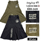 THE BRAVEMAN×BETTY BOOP ベティ・ブープ ストレッチ マーメイドスカート bbb-2429