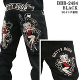 THE BRAVEMAN×BETTY BOOP ブレイブマン ベティ・ブープ コラボ デニムパンツ ジーンズ ボトム bbb-2434