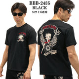 THE BRAVEMAN×BETTY BOOP ベティーブープ 天竺 半袖Tシャツ bbb-2435