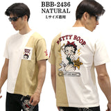 THE BRAVEMAN×BETTY BOOP ベティーブープ 天竺 半袖Tシャツ bbb-2436