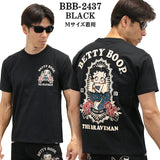 THE BRAVEMAN×BETTY BOOP ベティーブープ 天竺 半袖Tシャツ bbb-2437