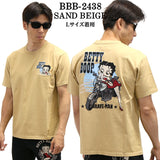 THE BRAVEMAN×BETTY BOOP ベティーブープ 天竺 半袖Tシャツ bbb-2438