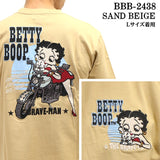 THE BRAVEMAN×BETTY BOOP ベティーブープ 天竺 半袖Tシャツ bbb-2438