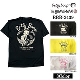 THE BRAVEMAN×BETTY BOOP ベティ・ブープ ドライ 半袖Tシャツ bbb-2439