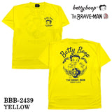 THE BRAVEMAN×BETTY BOOP ベティ・ブープ ドライ 半袖Tシャツ bbb-2439