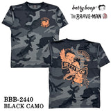 THE BRAVEMAN×BETTY BOOP ベティ・ブープ ドライ 半袖Tシャツ bbb-2440