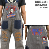 THE BRAVEMAN×BETTY BOOP ブレイブマン ベティ・ブープ コラボ オーバーオール bbb-2441