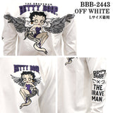 THE BRAVEMAN×BETTY BOOP ベティーブープ 天竺 長袖Tシャツ ロンTEE bbb-2443