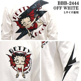 THE BRAVEMAN×BETTY BOOP ベティーブープ 天竺 長袖Tシャツ ロンTEE bbb-2444