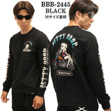 THE BRAVEMAN×BETTY BOOP ベティーブープ 天竺 長袖Tシャツ ロンTEE bbb-2445