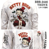 THE BRAVEMAN×BETTY BOOP ベティーブープ 天竺 長袖Tシャツ ロンTEE bbb-2446