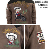 THE BRAVEMAN×BETTY BOOP ベティーブープ 起毛プレーティング プルオーバー bbb-2448