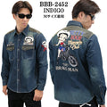 THE BRAVEMAN×BETTY BOOP ベティ・ブープ 長袖シャツ bbb-2452