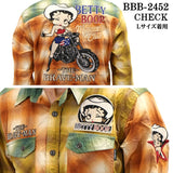 THE BRAVEMAN×BETTY BOOP ベティ・ブープ 長袖シャツ bbb-2452