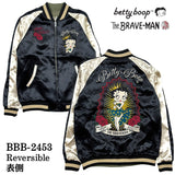 THE BRAVEMAN×BETTY BOOP ブレイブマン ベディ・ブープ コラボ SKA リバーシブルスカジャン bbb-2453