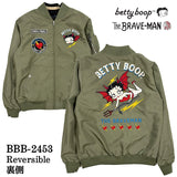 THE BRAVEMAN×BETTY BOOP ブレイブマン ベディ・ブープ コラボ SKA リバーシブルスカジャン bbb-2453