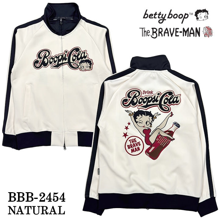 THE BRAVEMAN×BETTY BOOP ブレイブマン ベディ・ブープ コラボ トラックジャケット ジャージ bbb-2454