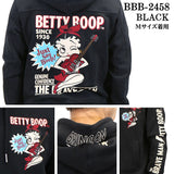 THE BRAVEMAN×BETTY BOOP ブレイブマン ベティ・ブープ 裏毛フルジップパーカー bbb-2458