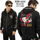 THE BRAVEMAN×BETTY BOOP ブレイブマン ベティ・ブープ 起毛プレーティング パーカー 裏ボア bbb-2459