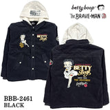 THE BRAVEMAN×BETTY BOOP ベティーブープ 裏ファー フェイクレイヤード ジャケット bbb-2461