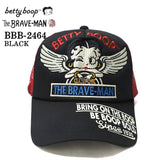 THE BRAVEMAN×BETTY BOOP ベティ・ブープ ツイルメッシュキャップ 帽子 bbb-2464