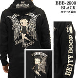 THE BRAVEMAN×BETTY BOOP ブレイブマン ベティ・ブープ 裏毛フルジップパーカー bbb-2503