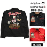 THE BRAVEMAN×BETTY BOOP ブレイブマン ベティ・ブープ コラボ ツイル スイングトップ ジャケット bbb-2504