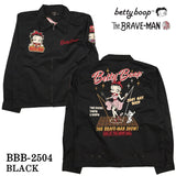 THE BRAVEMAN×BETTY BOOP ブレイブマン ベティ・ブープ コラボ ツイル スイングトップ ジャケット bbb-2504