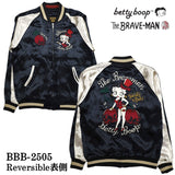 THE BRAVEMAN×BETTY BOOP ブレイブマン ベディ・ブープ コラボ SKA リバーシブルスカジャン bbb-2505