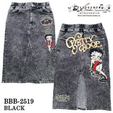 THE BRAVEMAN×BETTY BOOP ベティ・ブープ スリット デニムスカート bbb-2519