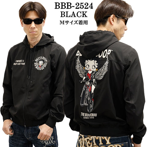 THE BRAVEMAN×BETTY BOOP ブレイブマン ベディ・ブープ コラボ サマーメッシュ ジャケット bbb-2524