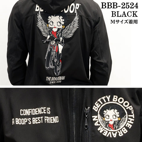 THE BRAVEMAN×BETTY BOOP ブレイブマン ベディ・ブープ コラボ サマーメッシュ ジャケット bbb-2524