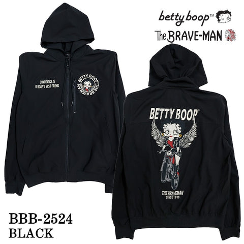THE BRAVEMAN×BETTY BOOP ブレイブマン ベディ・ブープ コラボ サマーメッシュ ジャケット bbb-2524