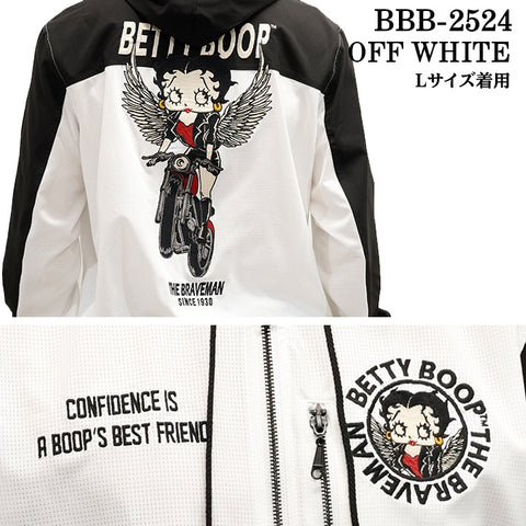 THE BRAVEMAN×BETTY BOOP ブレイブマン ベディ・ブープ コラボ サマーメッシュ ジャケット bbb-2524