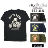 THE BRAVEMAN×BETTY BOOP ベティーブープ ドライ 半袖Tシャツ bbb-2532