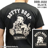 THE BRAVEMAN×BETTY BOOP ベティーブープ ドライ 半袖Tシャツ bbb-2532