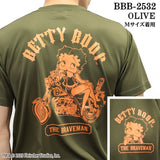 THE BRAVEMAN×BETTY BOOP ベティーブープ ドライ 半袖Tシャツ bbb-2532