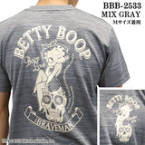 THE BRAVEMAN×BETTY BOOP ベティーブープ ドライ 半袖Tシャツ bbb-2533