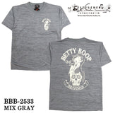 THE BRAVEMAN×BETTY BOOP ベティーブープ ドライ 半袖Tシャツ bbb-2533