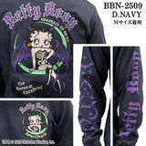 BETTY BOOP NEVERMIND TEE L/S T-SHIRT ベティーブープ ネバーマインド コラボ 天竺 ロンTEE 長袖 Tシャツ bbn-2509