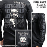 BETTY BOOP NEVERMIND TEE L/S T-SHIRT ベティーブープ ネバーマインド 天竺 ロンTEE 長袖 Tシャツ bbn-2510