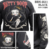 BETTY BOOP NEVERMIND TEE L/S T-SHIRT ベティーブープ ネバーマインド 天竺 ロンTEE 長袖 Tシャツ bbn-2511