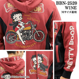 BETTY BOOP NEVERMIND HOODIE SWEATSHIRT F/Z PARKA ベティーブープ ネバーマインド 裏毛 パーカー bbn-2520