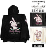 BETTY BOOP NEVERMIND HOODIE PLATING OVERSIZE PARKA ベティーブープ ネバーマインド 起毛 プレーティング オーバーサイズ パーカー bbn-2523