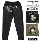 BETTY BOOP NEVERMIND BONDING PANTS ベティーブープ ネバーマインド コラボ 裏ファー ボンディング パンツ bbn-2525