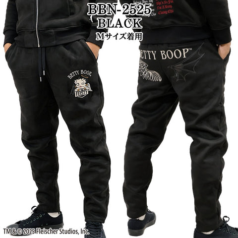 BETTY BOOP NEVERMIND BONDING PANTS ベティーブープ ネバーマインド コラボ 裏ファー ボンディング パンツ bbn-2525