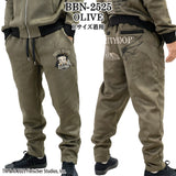 BETTY BOOP NEVERMIND BONDING PANTS ベティーブープ ネバーマインド コラボ 裏ファー ボンディング パンツ bbn-2525