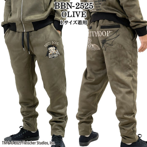 BETTY BOOP NEVERMIND BONDING PANTS ベティーブープ ネバーマインド コラボ 裏ファー ボンディング パンツ bbn-2525