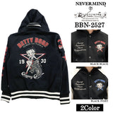 BETTY BOOP NEVERMIND BONDING STADIUM JACKET ベティーブープ ネバーマインド コラボ ボンディング スタジャン bbn-2527