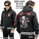 BETTY BOOP NEVERMIND BONDING STADIUM JACKET ベティーブープ ネバーマインド コラボ ボンディング スタジャン bbn-2527